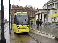 New tram 3003 at St Peters Square D Armstrong